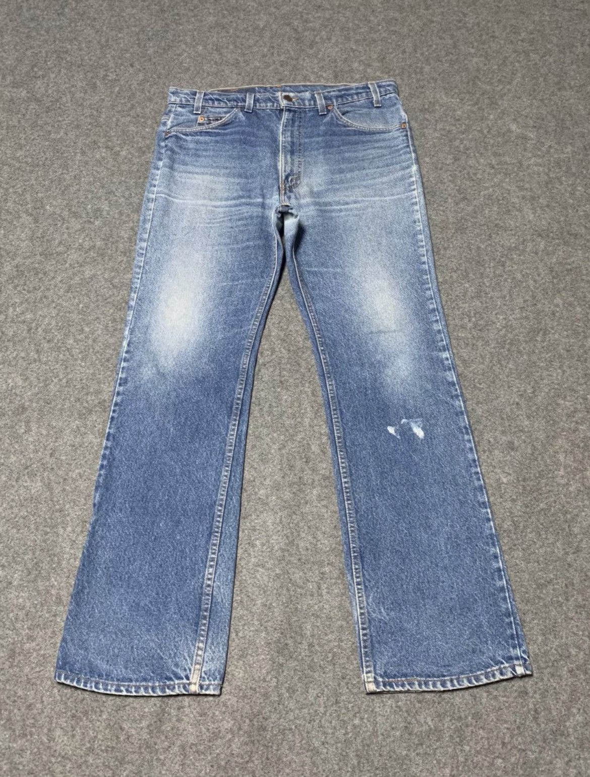 image of Levis x Vintage 90's Vintage Levi's 517 Orange Tab in Blue, Men's (Size 36)