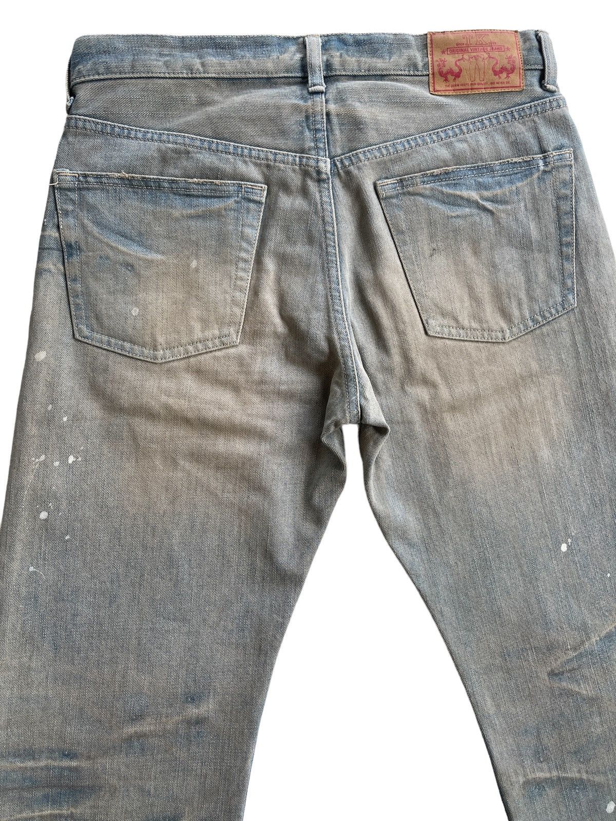 Japanese Brand Takeo Kikuchi Straight Dirty Mudd Denim Pants Size US 31 - 9 Thumbnail