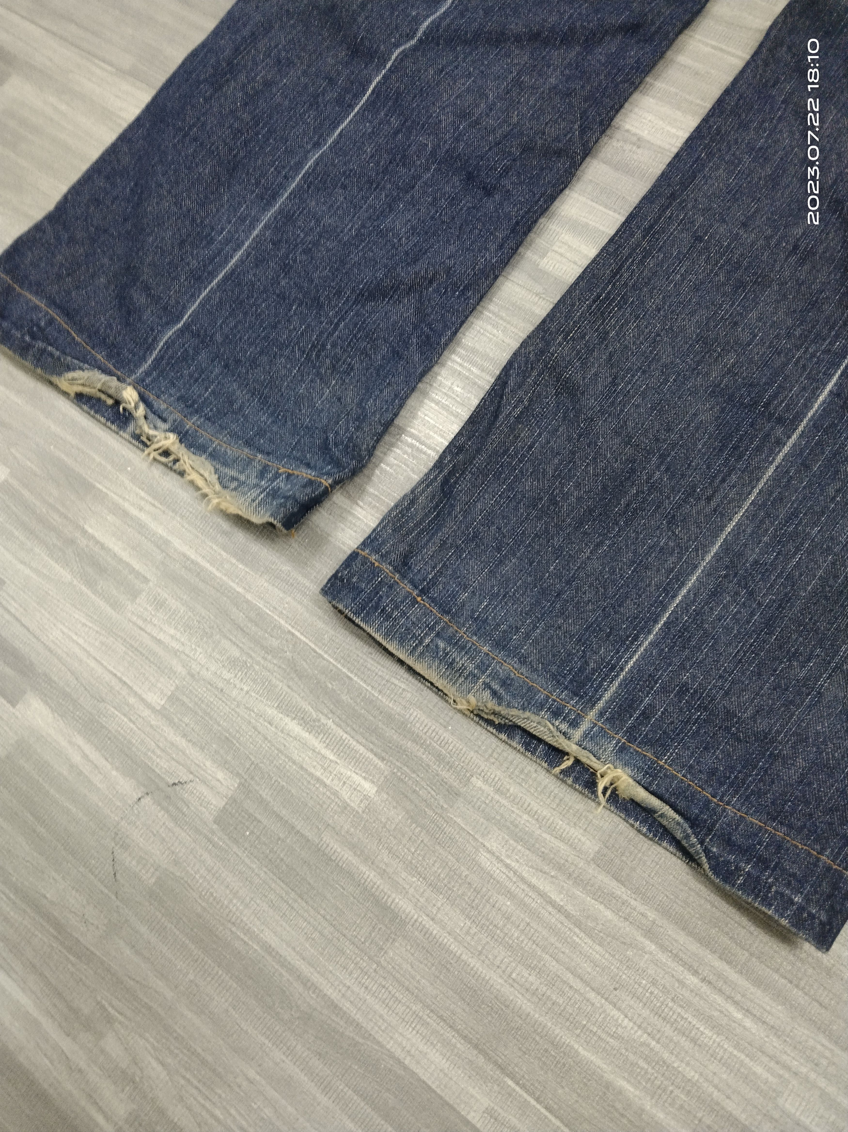 Japanese Brand FLARE SICK STUDDED LIBERTO DENIM PANTS Size US 31 - 6 Thumbnail