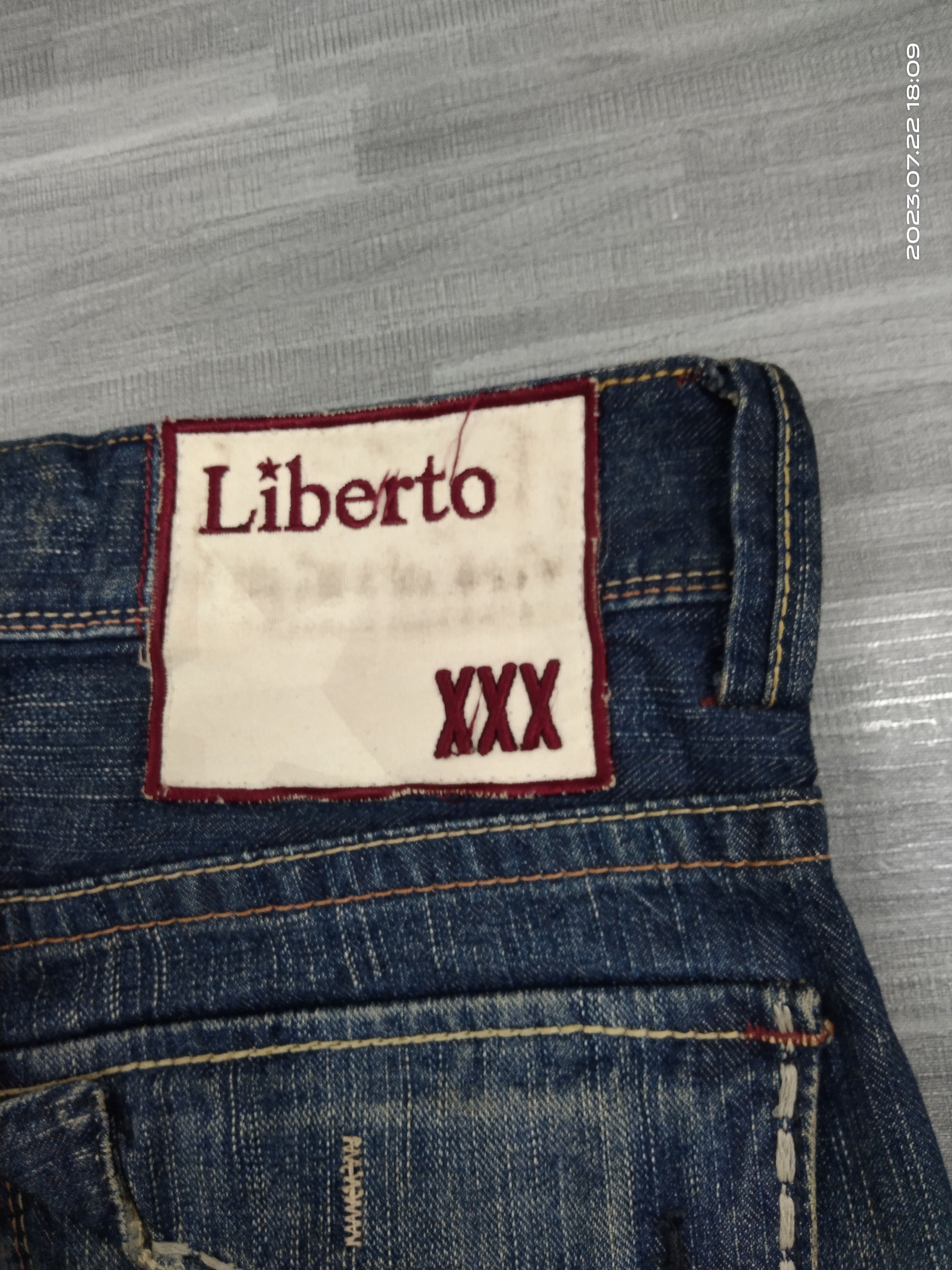 Japanese Brand FLARE SICK STUDDED LIBERTO DENIM PANTS Size US 31 - 8 Thumbnail