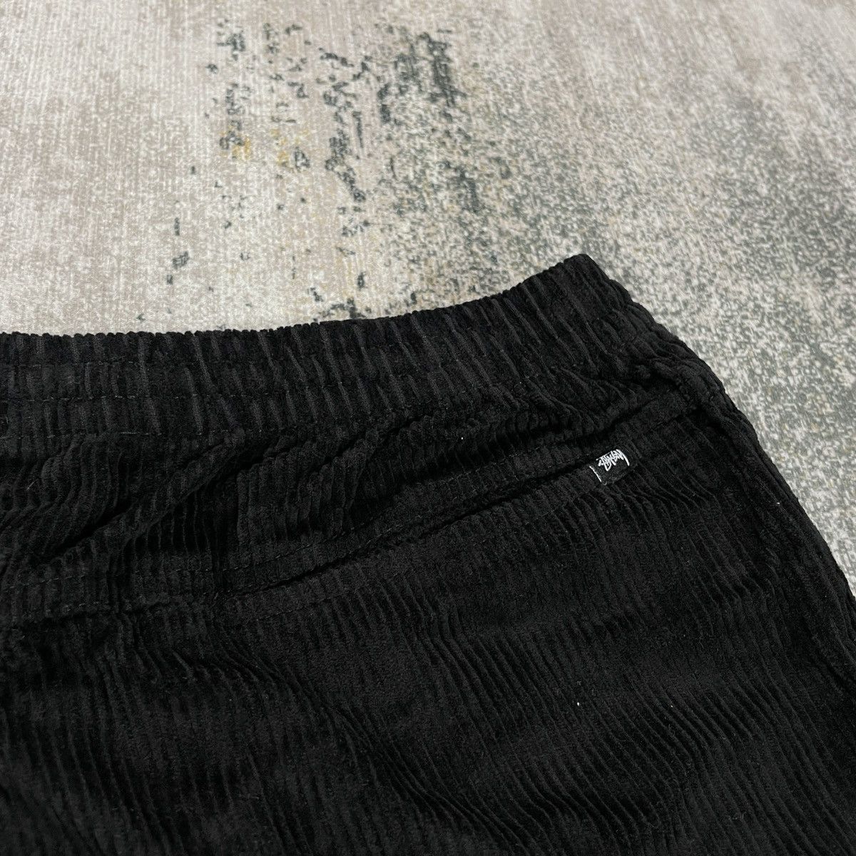 Stussy STUSSY “ WIDE WALE “ SHORTS BLACK 30 Size US 30 / EU 46 - 4 Thumbnail