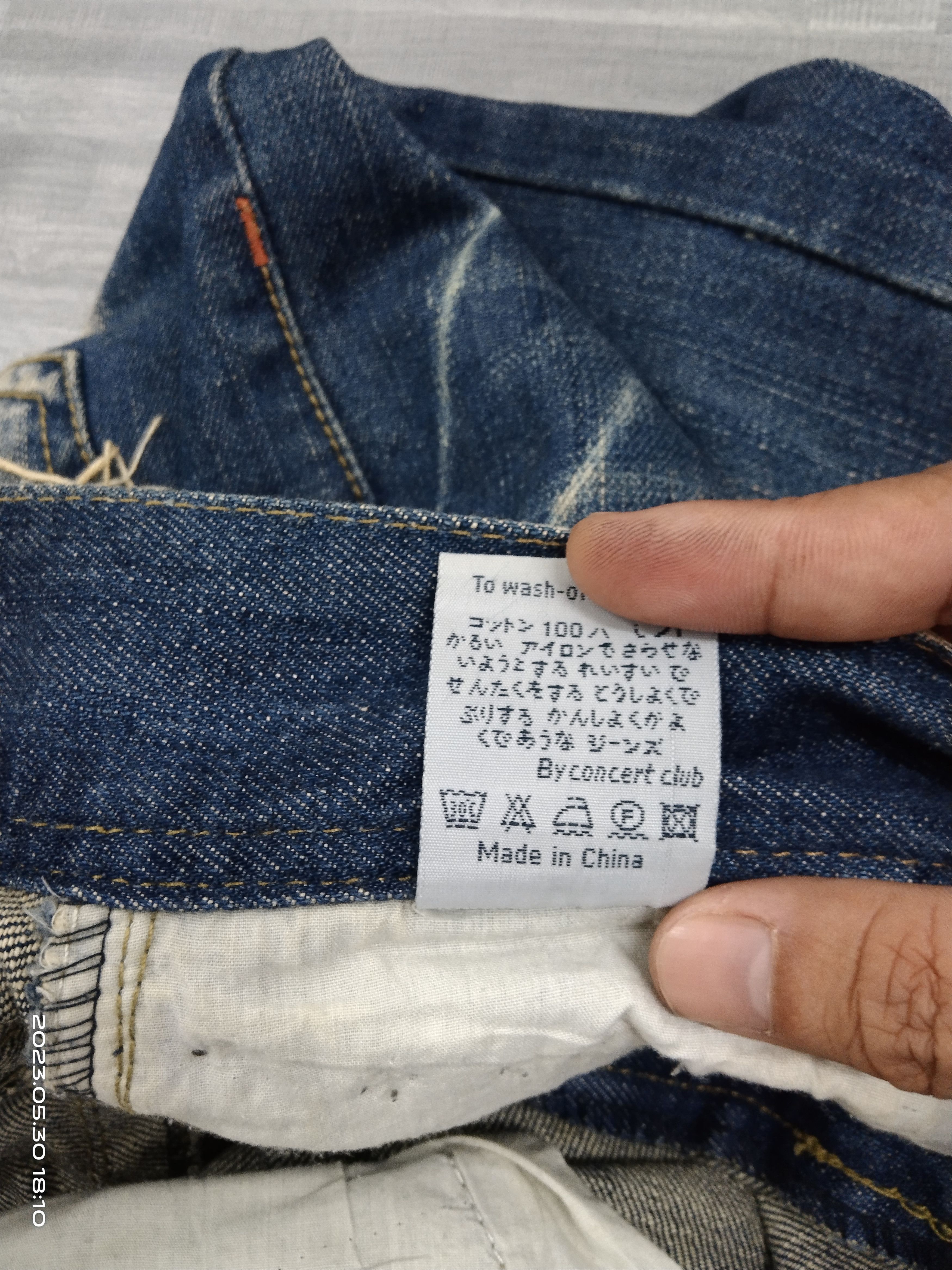 Japanese Brand SICK RUSTY LOLITA DENIM PANTS Size US 31 - 8 Thumbnail