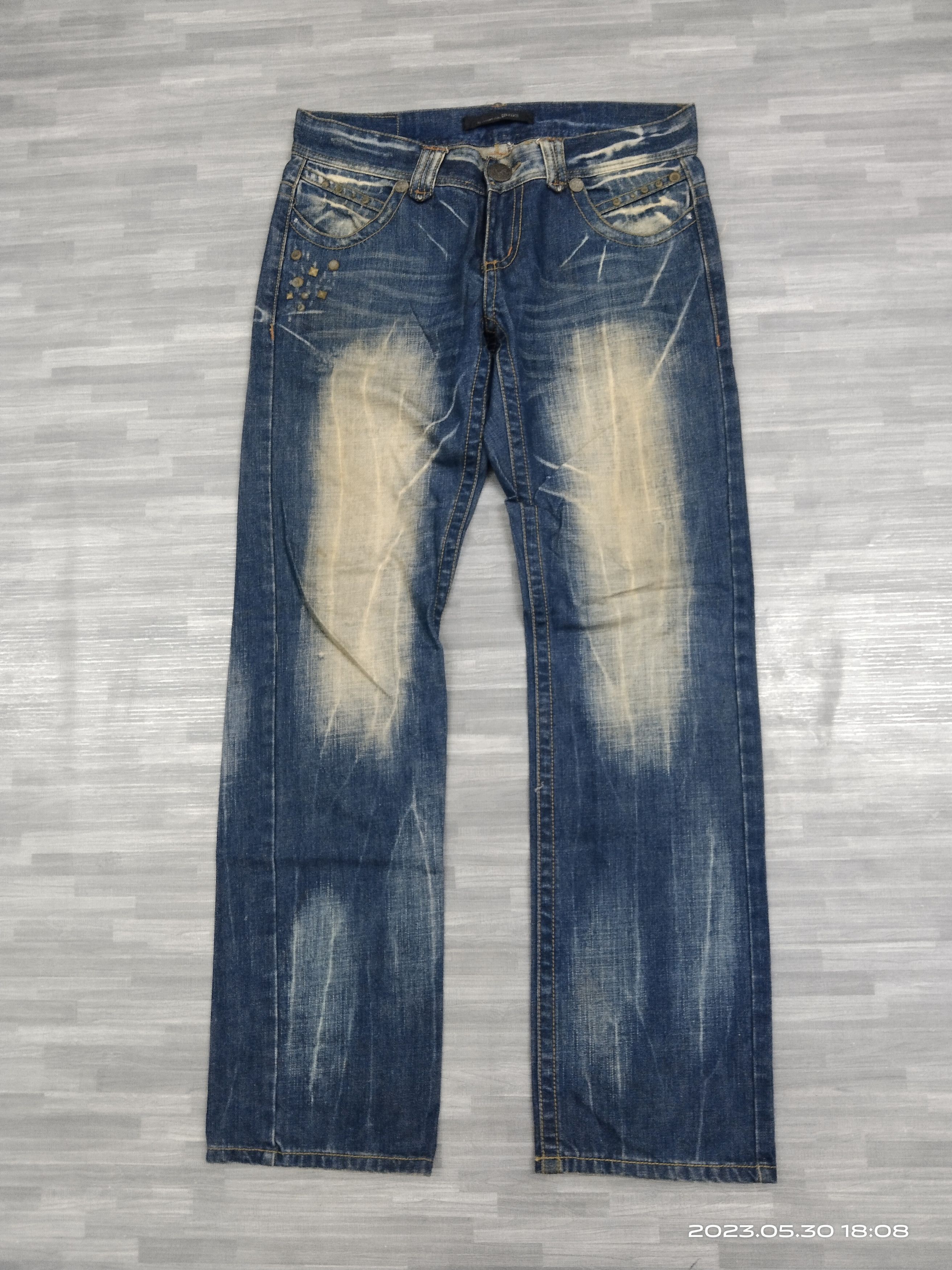 Japanese Brand SICK RUSTY LOLITA DENIM PANTS Size US 31 - 2 Thumbnail