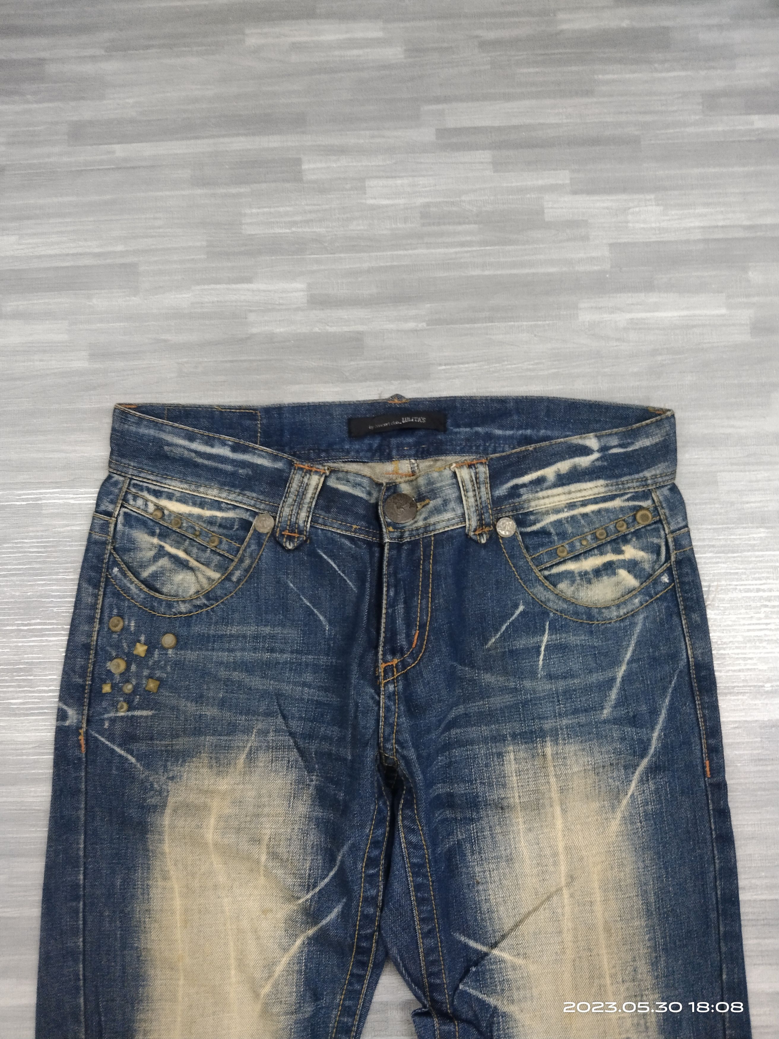 Japanese Brand SICK RUSTY LOLITA DENIM PANTS Size US 31 - 4 Thumbnail