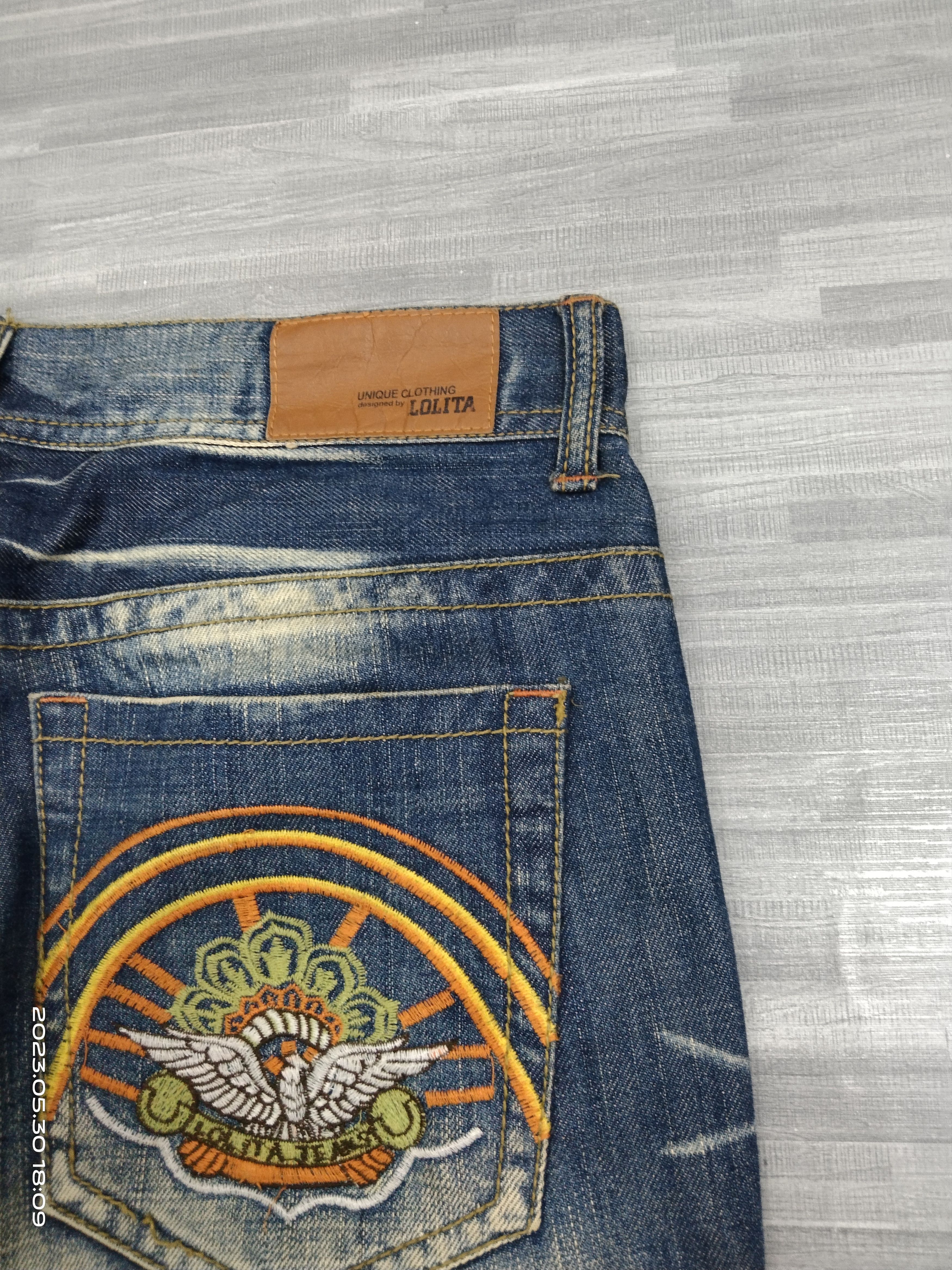 Japanese Brand SICK RUSTY LOLITA DENIM PANTS Size US 31 - 9 Thumbnail