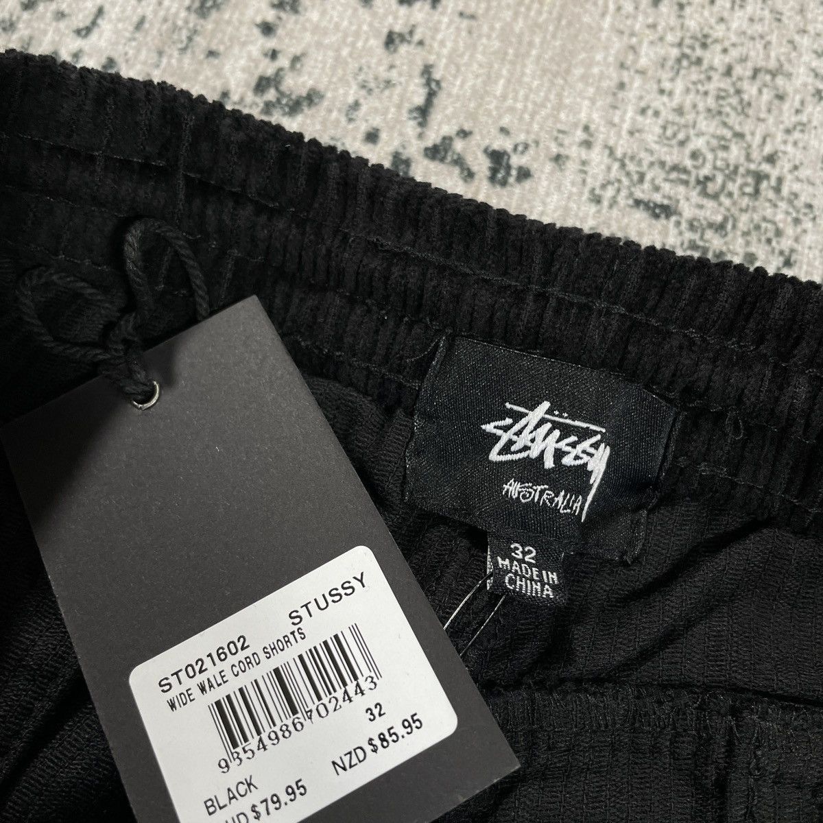 Stussy WIDE WALE STUSSY CORD BLACK - 32” Size US 32 / EU 48 - 6 Thumbnail