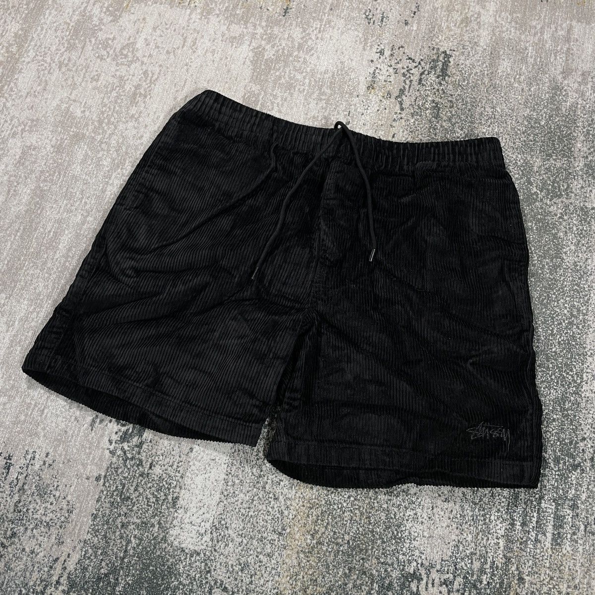 Stussy WIDE WALE STUSSY CORD BLACK - 32” Size US 32 / EU 48 - 1 Thumbnail