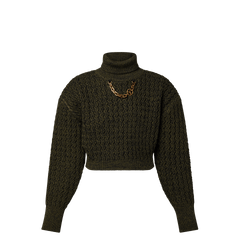 Louis Vuitton Grey & White Monogram Gradient Sweater – Savonches