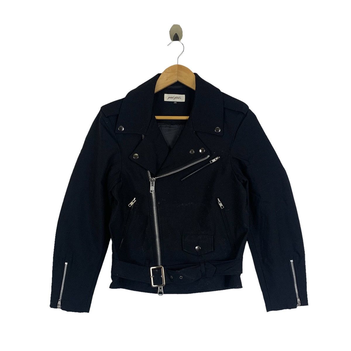 Vintage Grand Global Japanese Fashion Double Collar Jacket