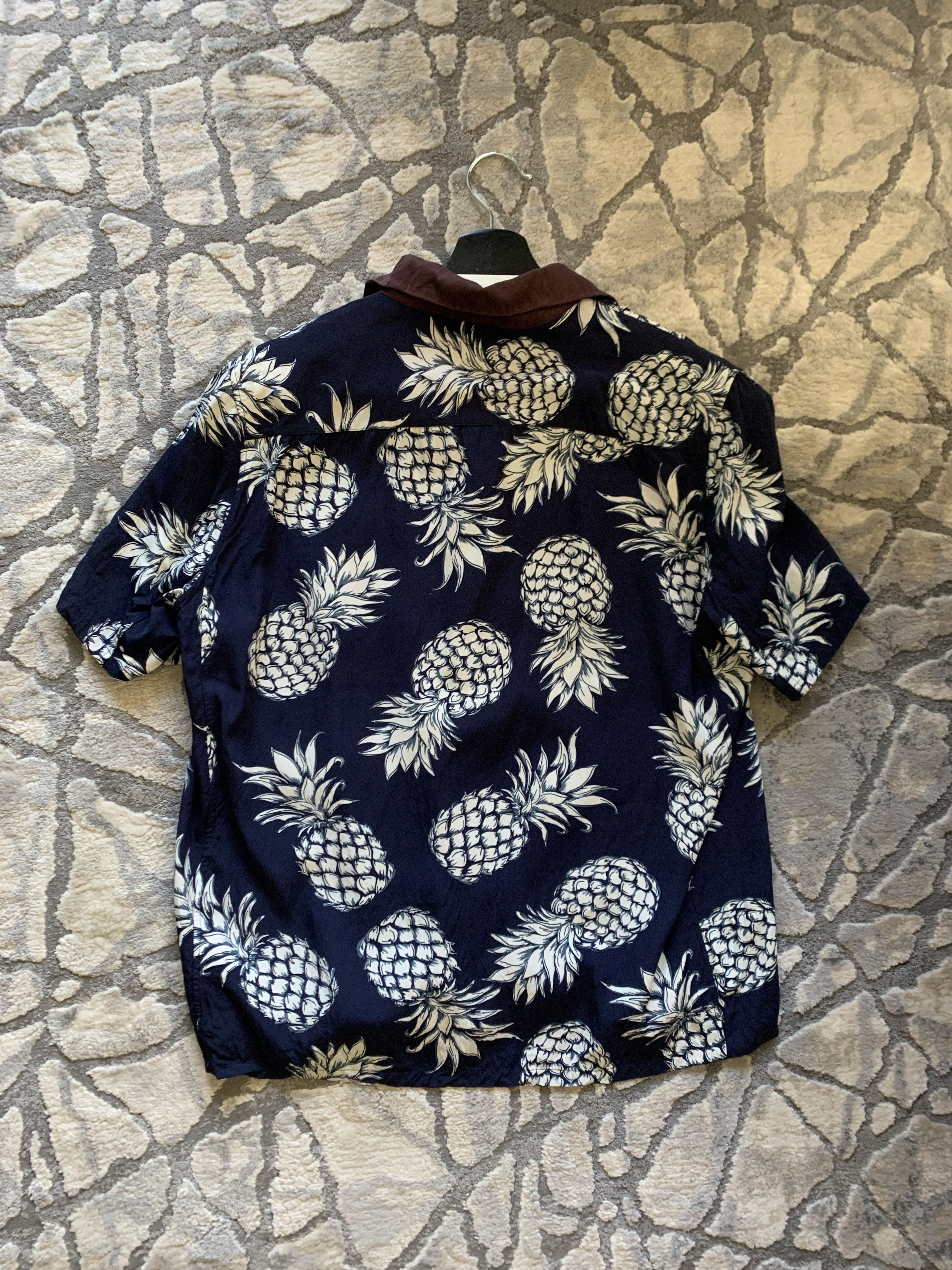 Valentino Pineapple Hawaiian Shirt Size US M / EU 48-50 / 2 - 2 Thumbnail