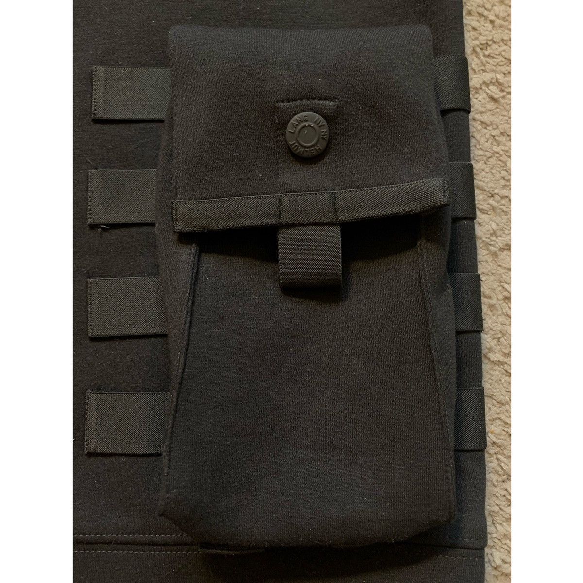 Helmut Lang HELMUT LANG BLACK ARMY BAG TOP Size US M / EU 48-50 / 2 - 3 Thumbnail