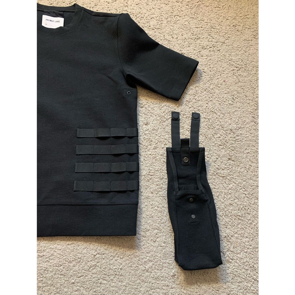 Helmut Lang HELMUT LANG BLACK ARMY BAG TOP Size US M / EU 48-50 / 2 - 18 Thumbnail
