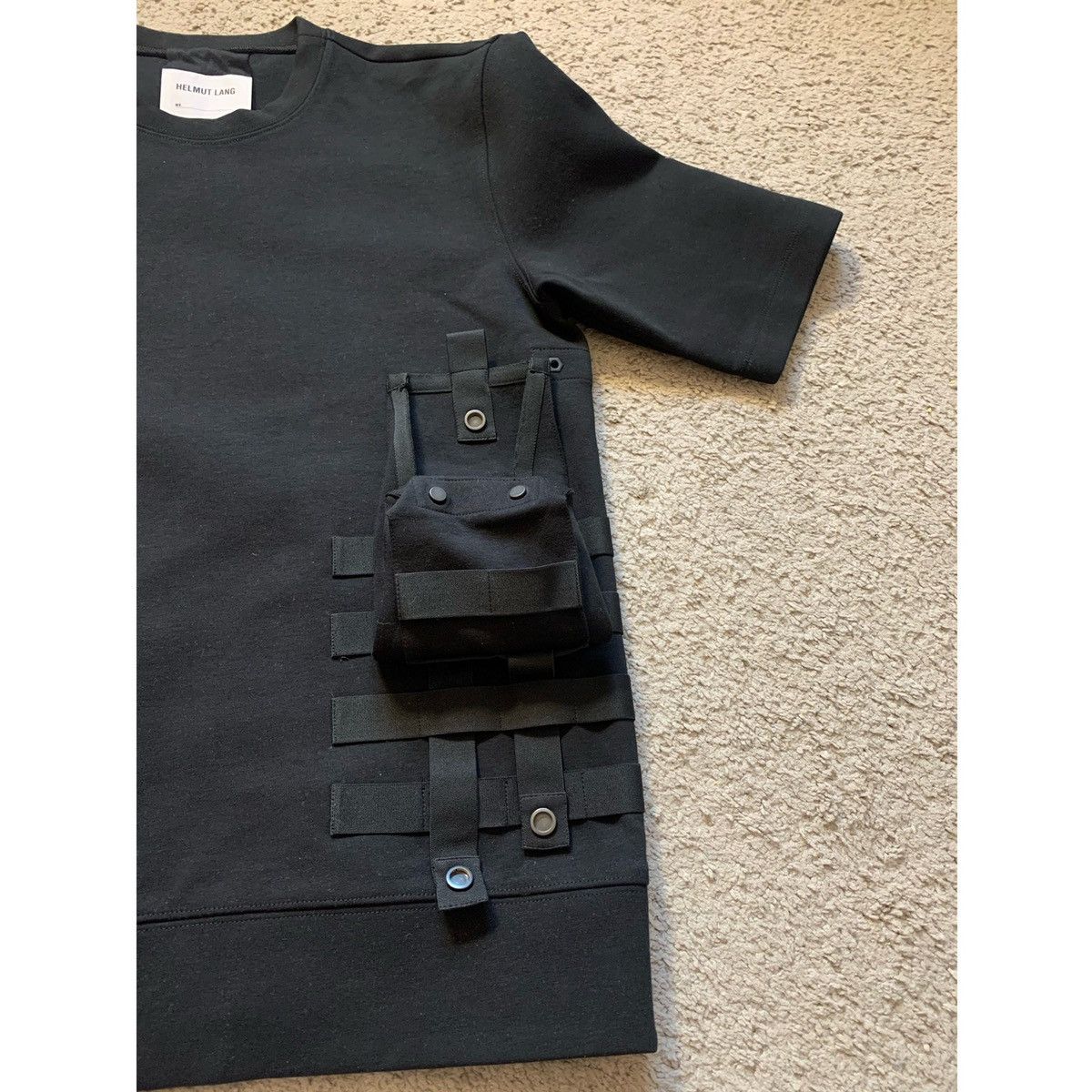 Helmut Lang HELMUT LANG BLACK ARMY BAG TOP Size US M / EU 48-50 / 2 - 17 Thumbnail