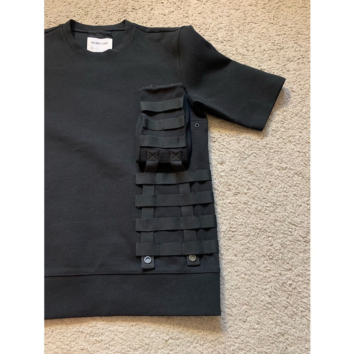 Helmut Lang HELMUT LANG BLACK ARMY BAG TOP Size US M / EU 48-50 / 2 - 20 Thumbnail