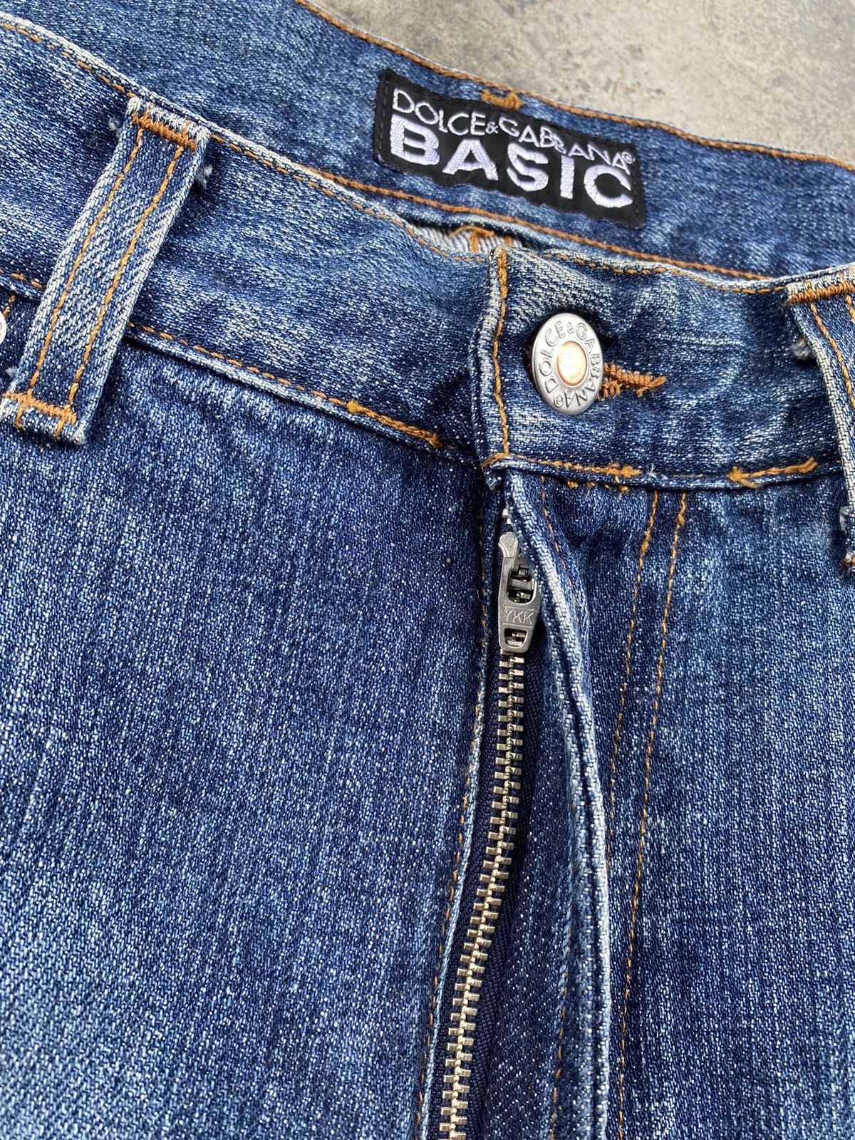 Dolce & Gabbana Vintage Dolce Gabbana Faded Denim Pants Size US 33 - 6 Thumbnail