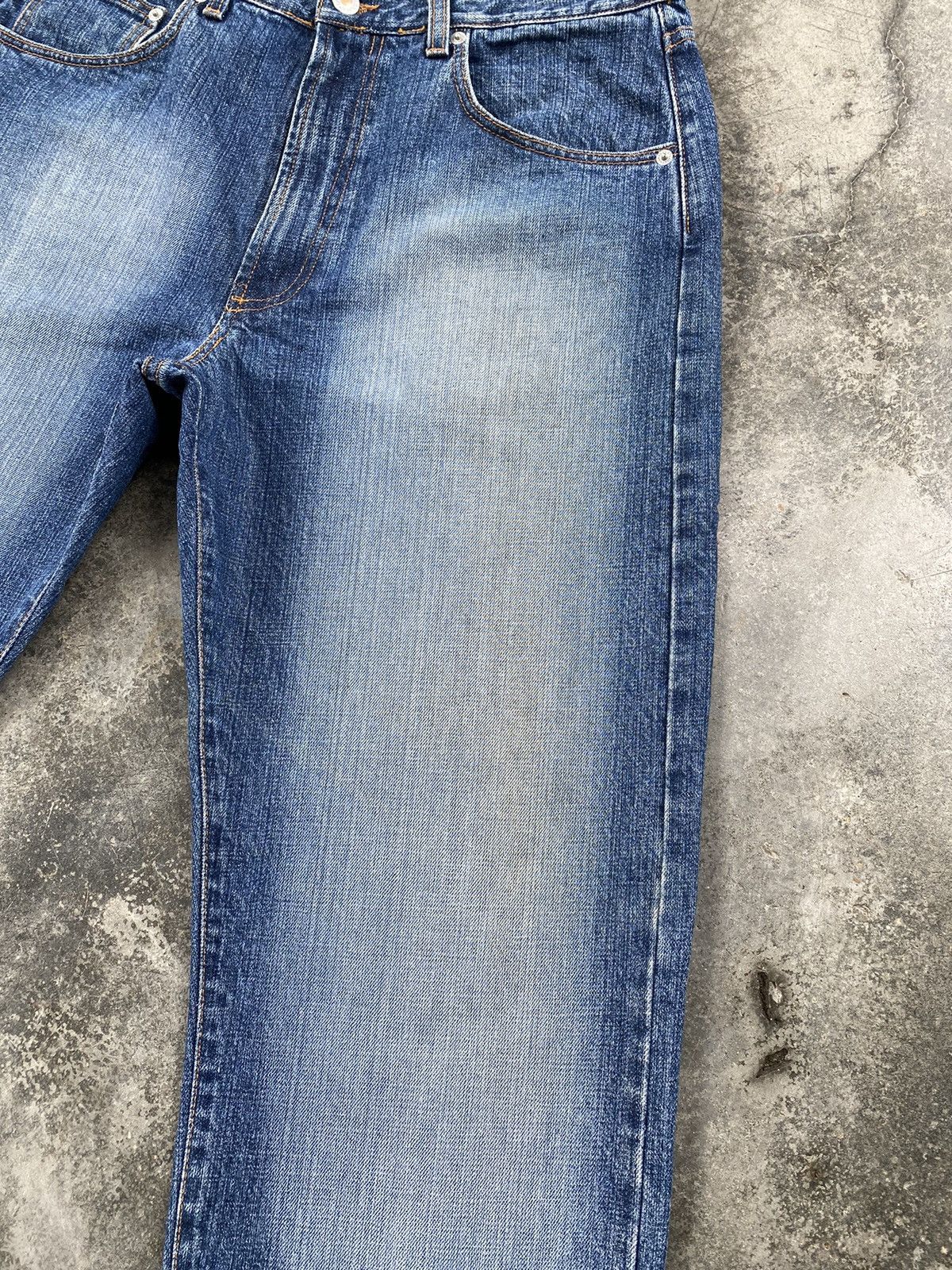 Dolce & Gabbana Vintage Dolce Gabbana Faded Denim Pants Size US 33 - 3 Thumbnail