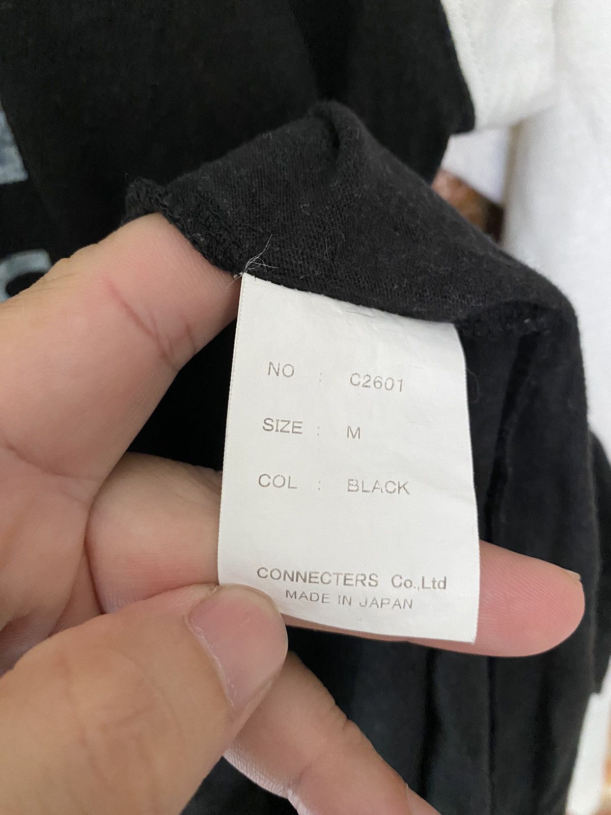 Japanese Brand Vtg Connecters BORN IN CHAOS Black Flag Raf simons logo Size US M / EU 48-50 / 2 - 7 Thumbnail