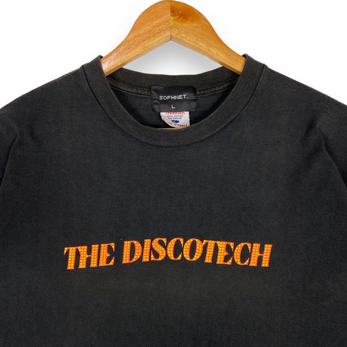 Sophnet. × Vintage VINTAGE 90's SOPHNET THE DISCOTECH LOGO GRAPHIC TEE Size US L / EU 52-54 / 3 - 2 Thumbnail