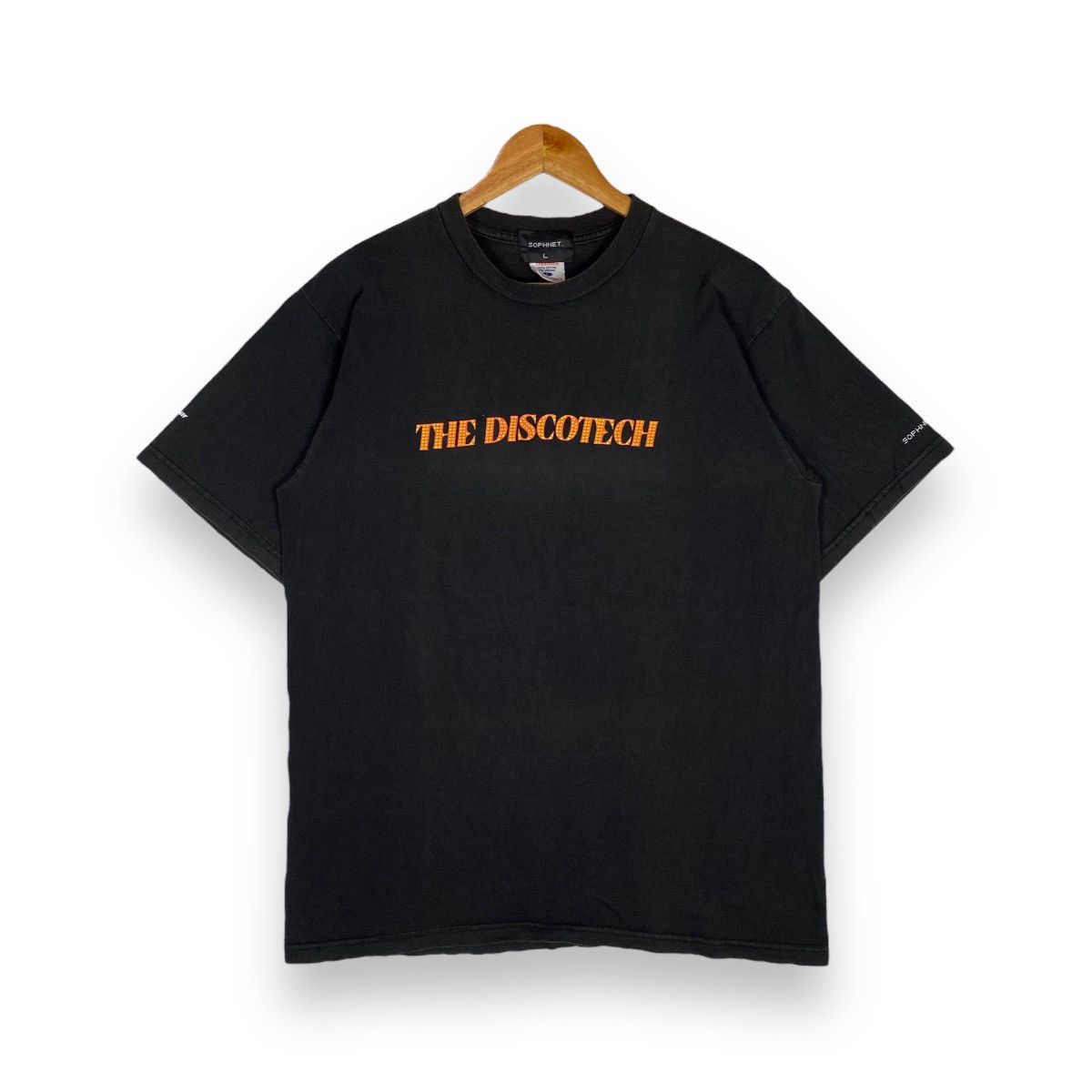 Sophnet. × Vintage VINTAGE 90's SOPHNET THE DISCOTECH LOGO GRAPHIC TEE Size US L / EU 52-54 / 3 - 1 Thumbnail