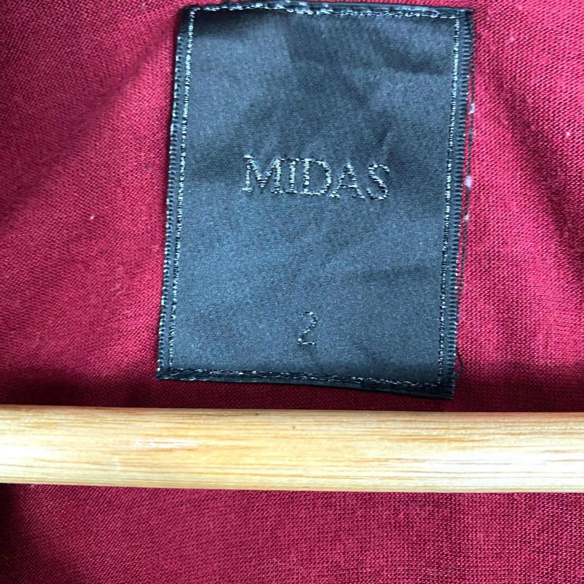 Japanese Brand Japanese Brand MIDAS Double Layer Punk Gothic Rips Tee Size US S / EU 44-46 / 1 - 6 Thumbnail