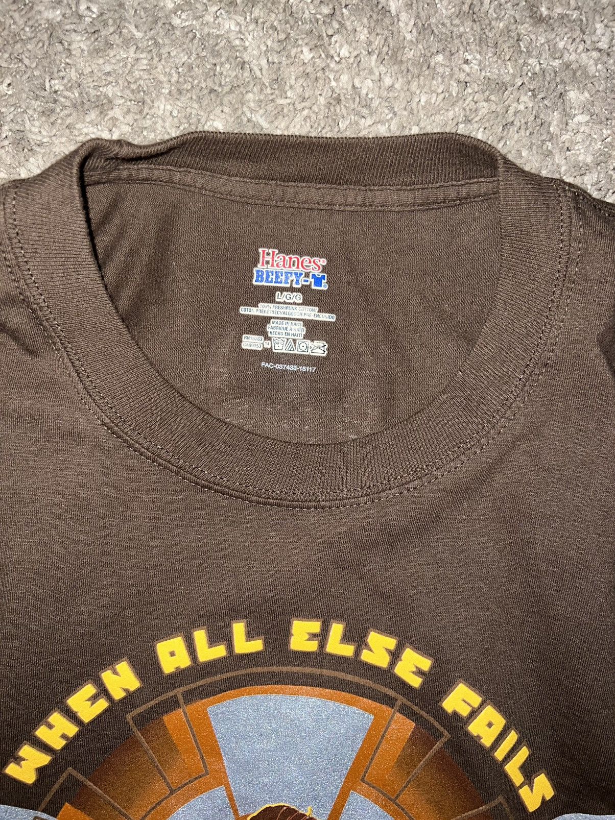 Star Wars × Vintage Vintage Star Wars Chewbacca T-shirt Size US L / EU 52-54 / 3 - 5 Thumbnail