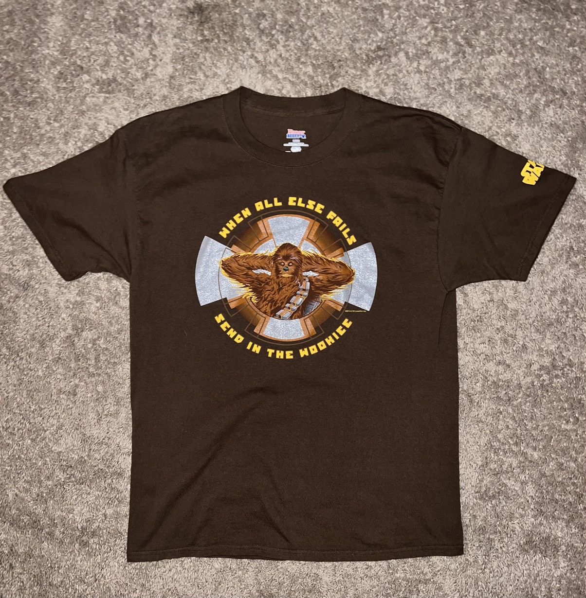 Star Wars × Vintage Vintage Star Wars Chewbacca T-shirt Size US L / EU 52-54 / 3 - 7 Thumbnail