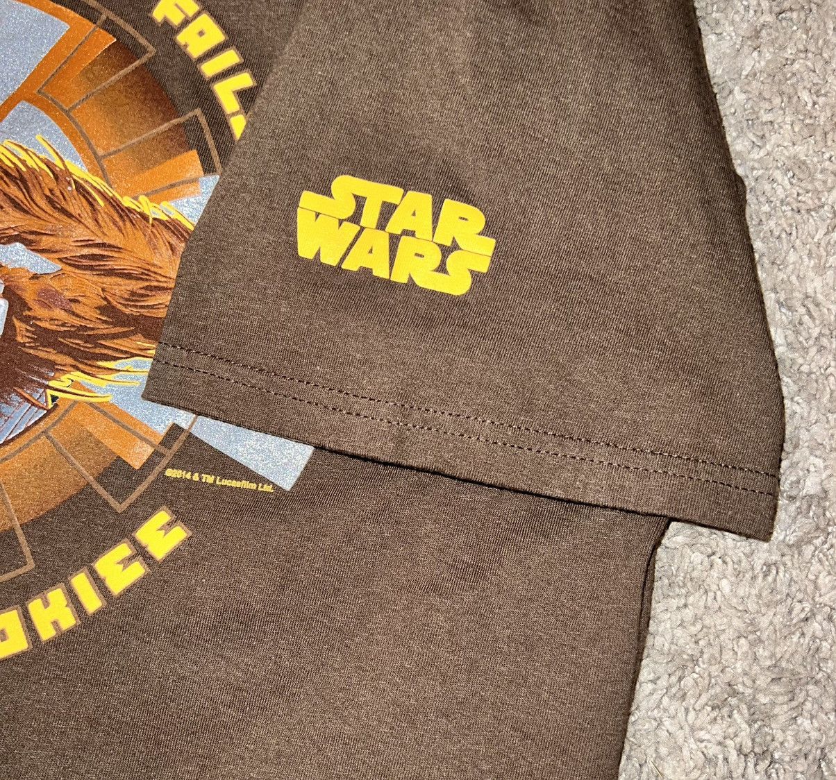 Star Wars × Vintage Vintage Star Wars Chewbacca T-shirt Size US L / EU 52-54 / 3 - 4 Thumbnail