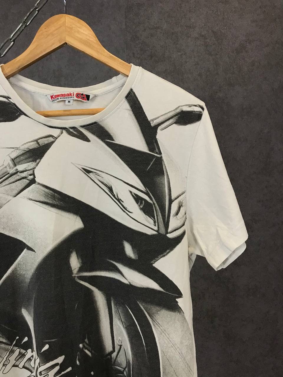 Japanese Brand Kawasaki Ninja Moto racing tee Size US M / EU 48-50 / 2 - 2 Thumbnail
