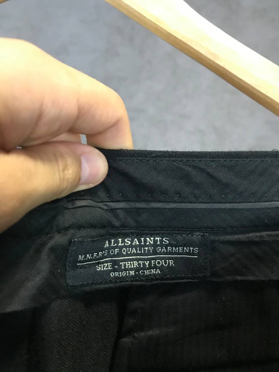 Allsaints Allsaints wool pants Size US 34 / EU 50 - 3 Thumbnail