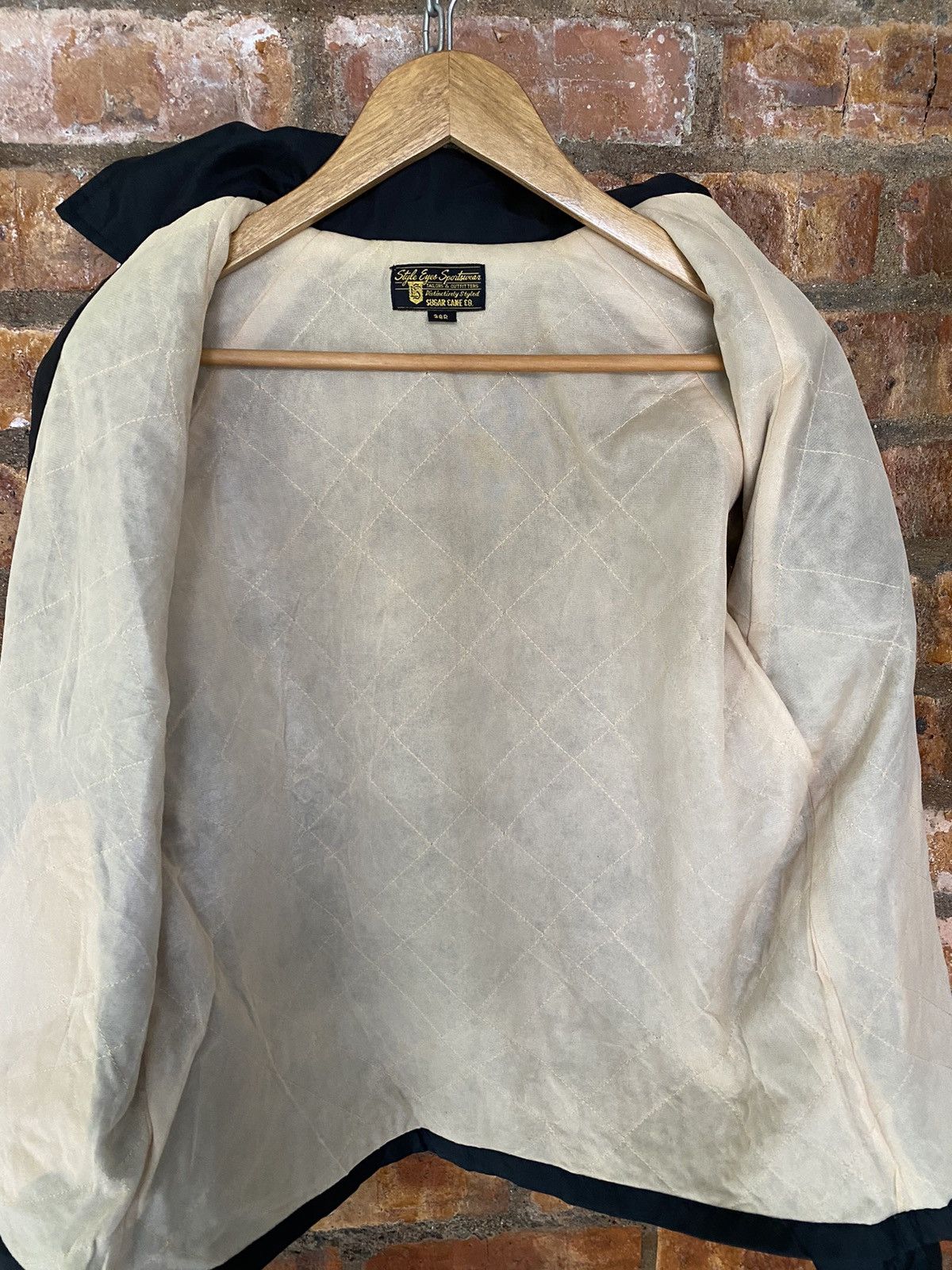 Whitesville Vtg Style Eyes Sugar Cane D light jacket Size US M / EU 48-50 / 2 - 11 Thumbnail