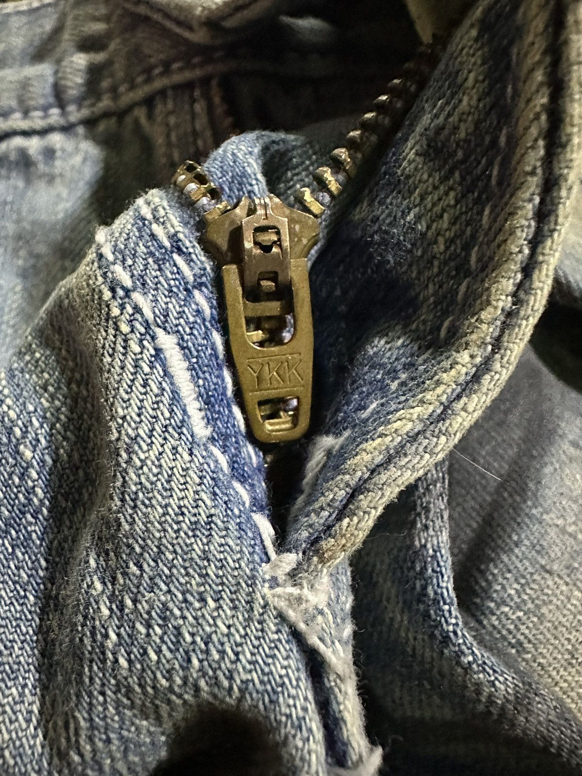 Japanese Brand DELETE ANYTIME SEMANTIC DESIGN DISTRESSED DENIM JEANS Size US 34 / EU 50 - 9 Thumbnail