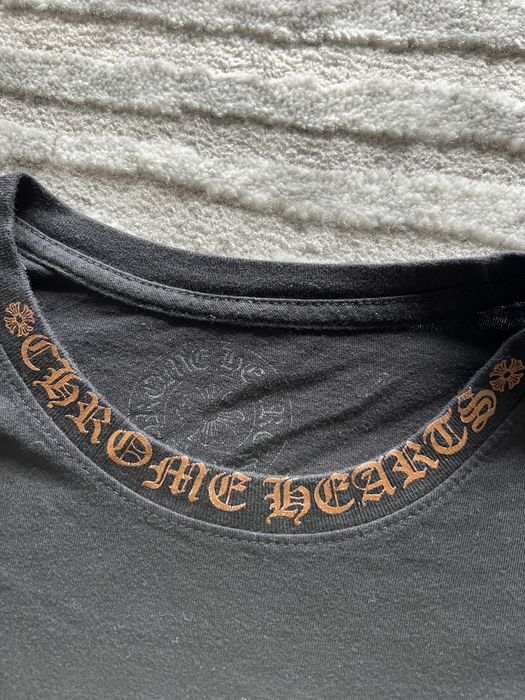 Chrome Hearts Chrome Hearts Neck Logo T-Shirt | Grailed