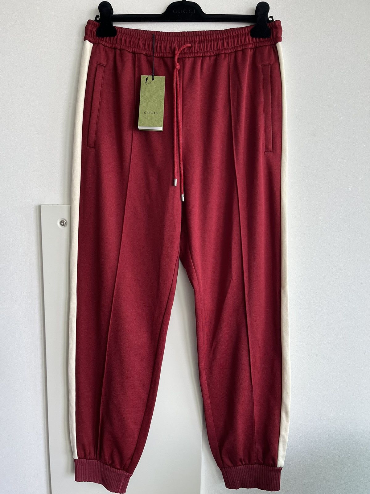 Gucci Limited Edition Super Runway Gucci Logo Track Sweatpant Size US 34 / EU 50 - 13 Thumbnail