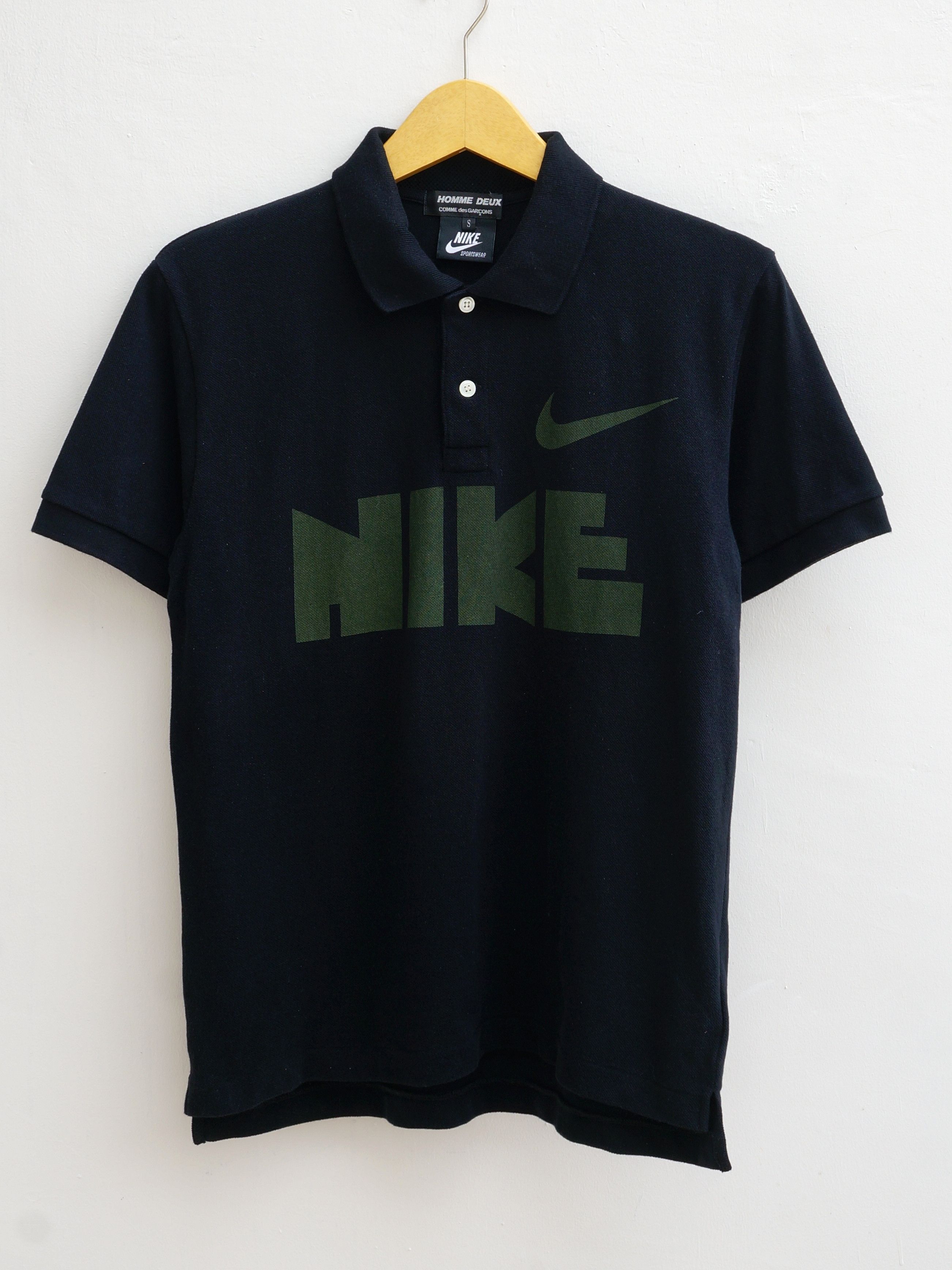 Comme des Garcons × Nike Comme des Garcons Homme Deux X Nike Poloshirts Size US S / EU 44-46 / 1 - 1 Thumbnail