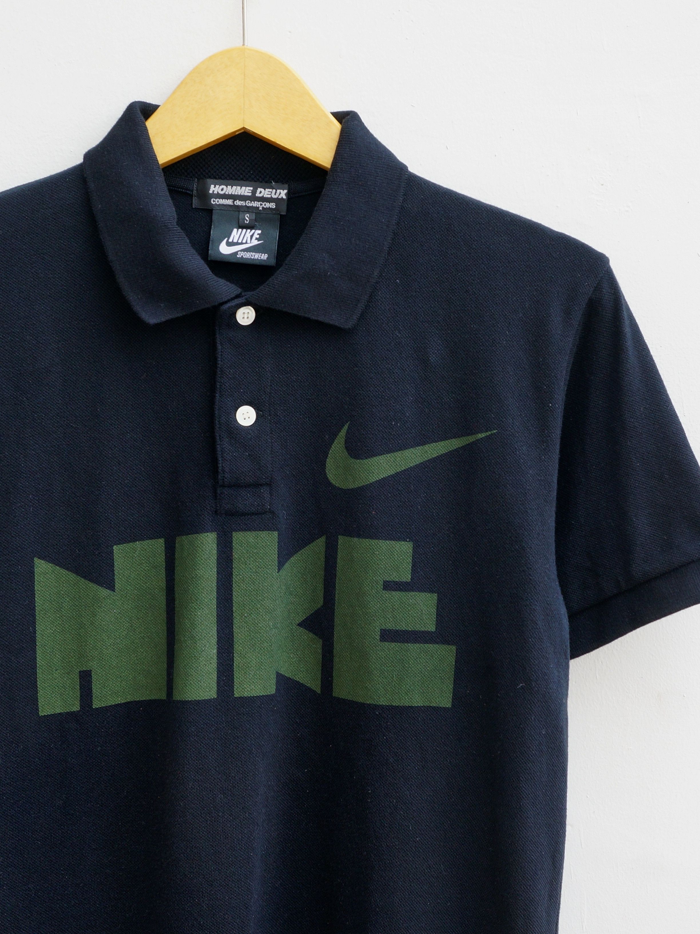 Comme des Garcons × Nike Comme des Garcons Homme Deux X Nike Poloshirts Size US S / EU 44-46 / 1 - 2 Thumbnail