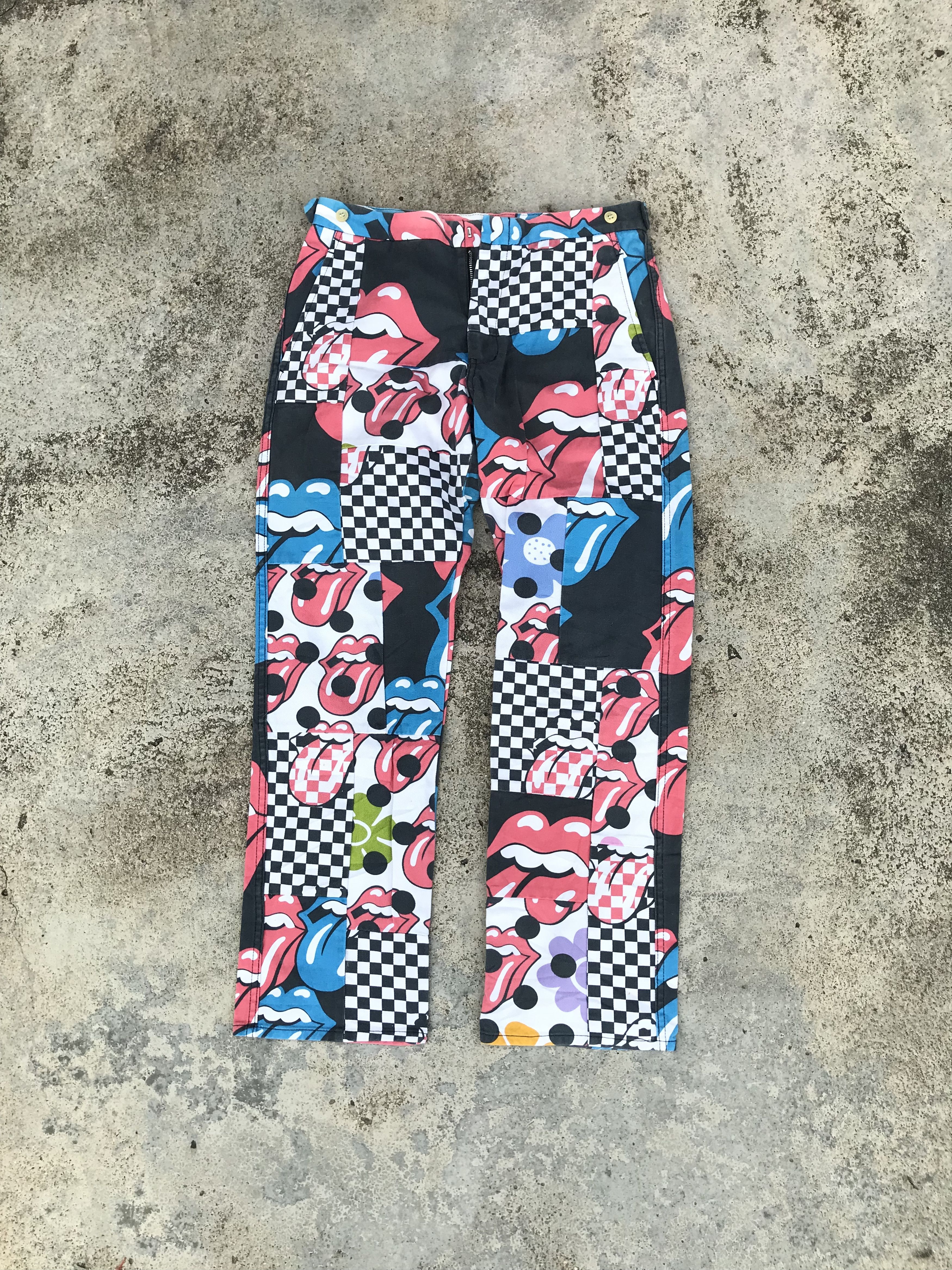 Comme des Garcons Homme Plus Comme des Garcons Homme Plus AD2005 Rolling Stones Pants Size US 30 / EU 46 - 3 Thumbnail