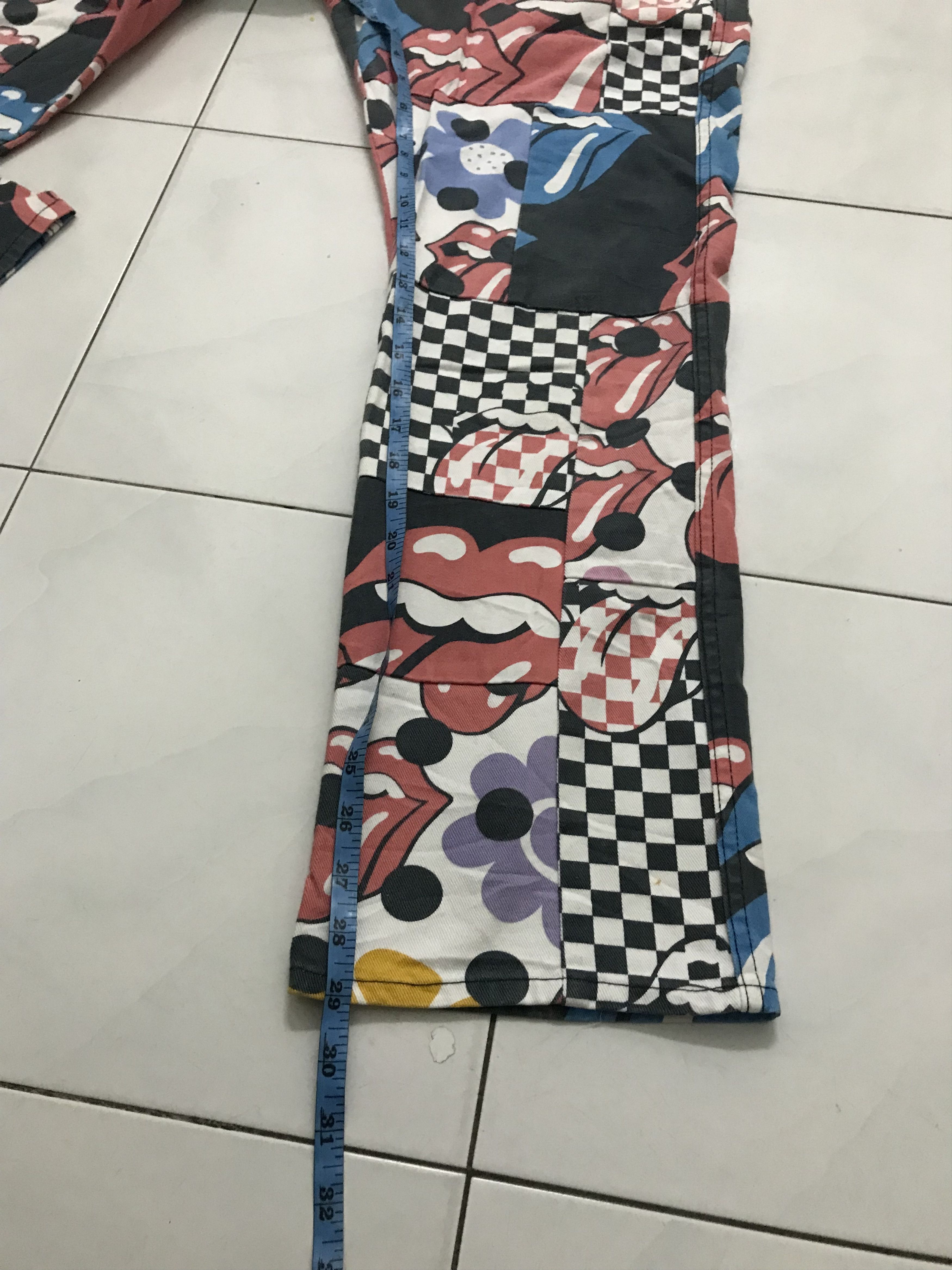 Comme des Garcons Homme Plus Comme des Garcons Homme Plus AD2005 Rolling Stones Pants Size US 30 / EU 46 - 10 Thumbnail