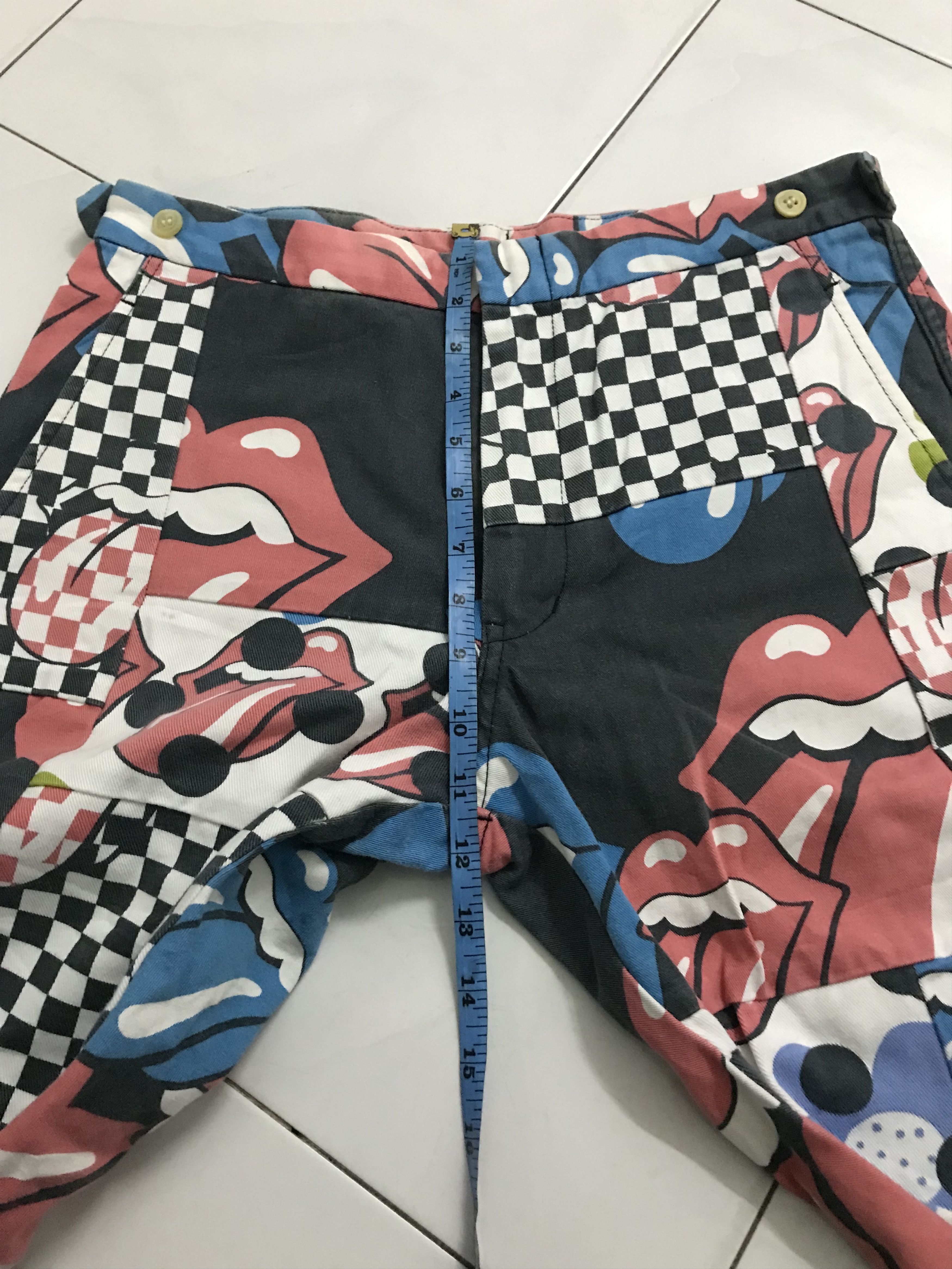 Comme des Garcons Homme Plus Comme des Garcons Homme Plus AD2005 Rolling Stones Pants Size US 30 / EU 46 - 12 Thumbnail