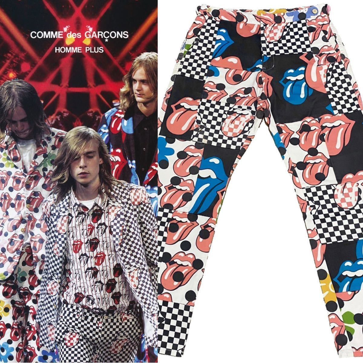 Comme des Garcons Homme Plus Comme des Garcons Homme Plus AD2005 Rolling Stones Pants Size US 30 / EU 46 - 17 Thumbnail