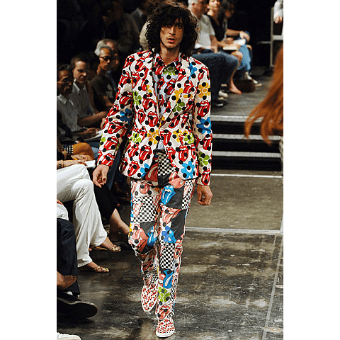 Comme des Garcons Homme Plus Comme des Garcons Homme Plus AD2005 Rolling Stones Pants Size US 30 / EU 46 - 16 Thumbnail