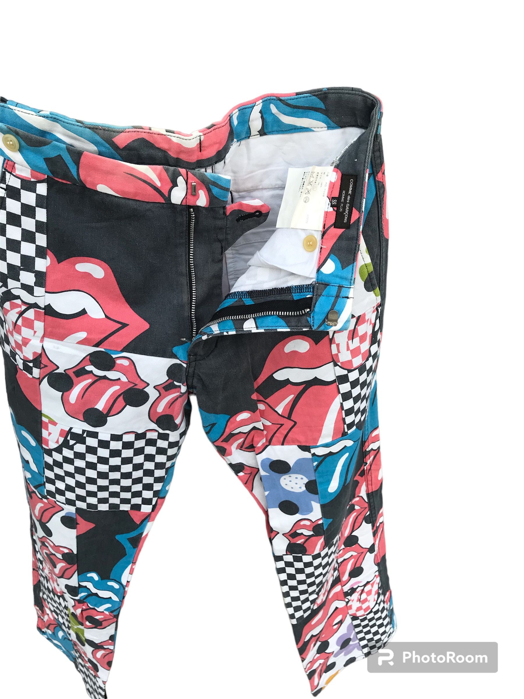 Comme des Garcons Homme Plus Comme des Garcons Homme Plus AD2005 Rolling Stones Pants Size US 30 / EU 46 - 6 Thumbnail