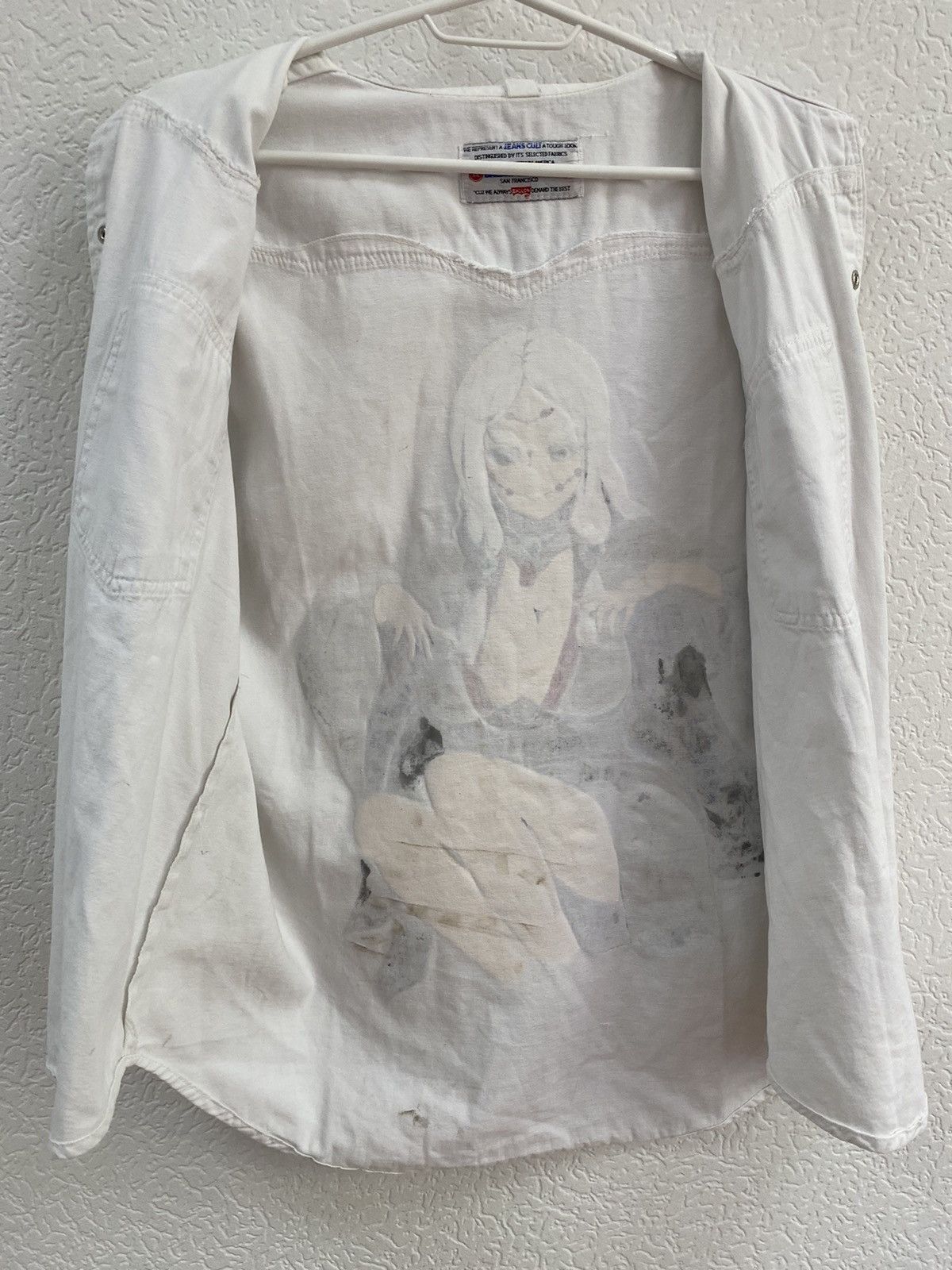 Anime × Vintage Custom Denim Vests Anima Demon Slayer Demon Spider Mother Size US S / EU 44-46 / 1 - 4 Thumbnail