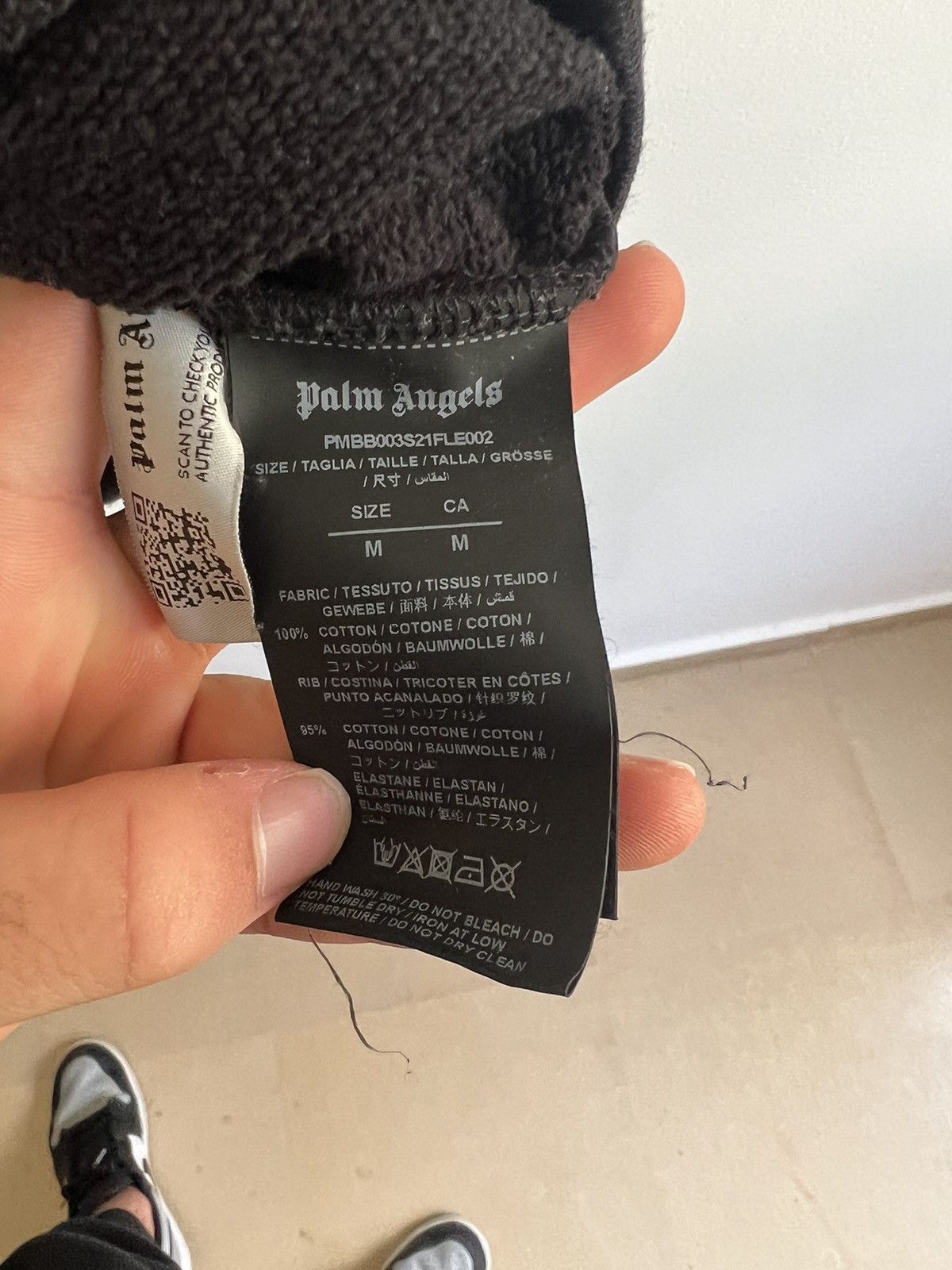 Palm Angels Palm angels Paris sprayed Logo Size US M / EU 48-50 / 2 - 10 Thumbnail
