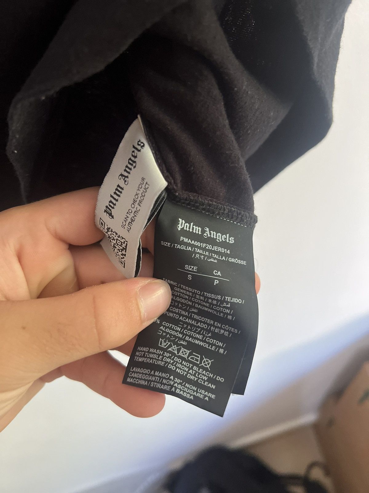 Palm Angels Palm angels Tokyo sprayed Logo TEE Size US M / EU 48-50 / 2 - 7 Thumbnail