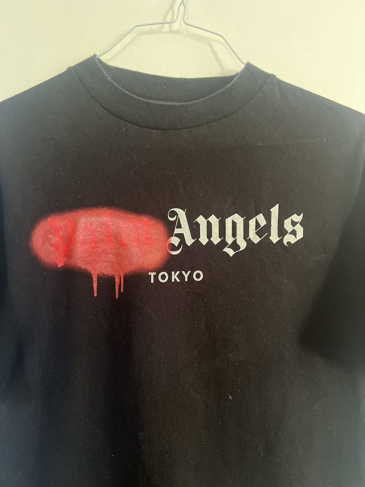 Palm Angels Palm angels Tokyo sprayed Logo TEE Size US M / EU 48-50 / 2 - 4 Thumbnail