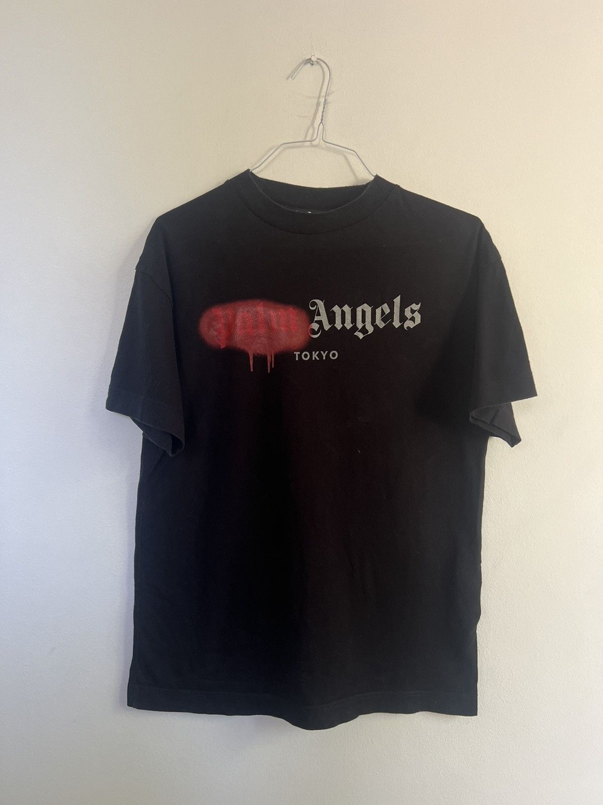 Palm Angels Palm angels Tokyo sprayed Logo TEE Size US M / EU 48-50 / 2 - 3 Thumbnail