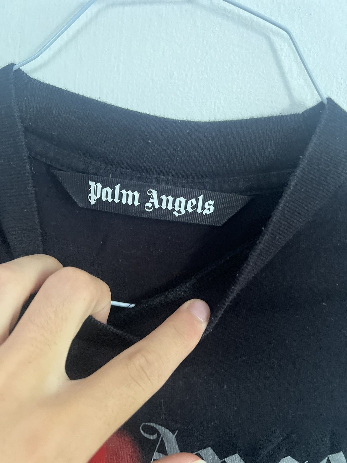 Palm Angels Palm angels Tokyo sprayed Logo TEE Size US M / EU 48-50 / 2 - 6 Thumbnail