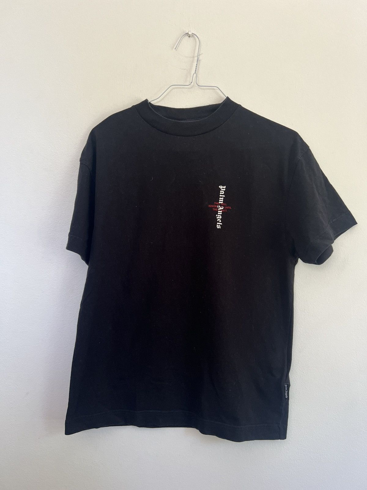 Palm angels vertical Logo TEE