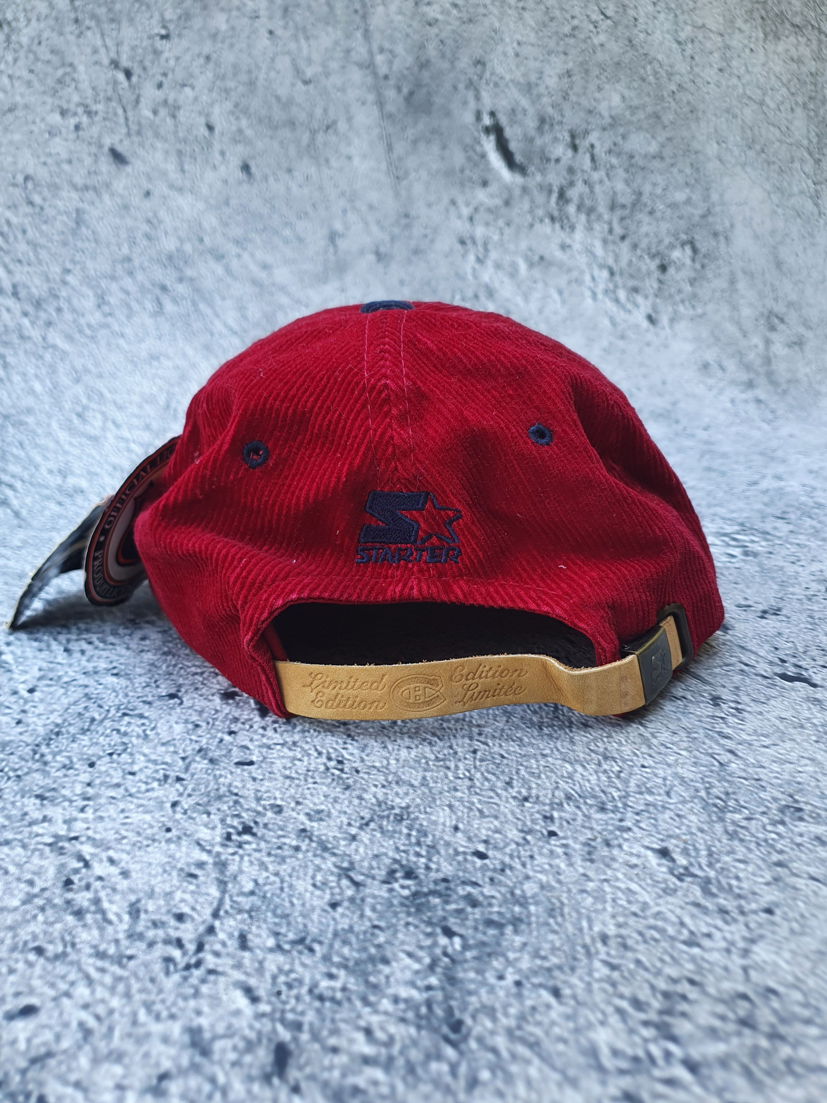 NHL RARE Vintage Montreal Canadiens corduroy hat limited edition Size ONE SIZE - 4 Thumbnail