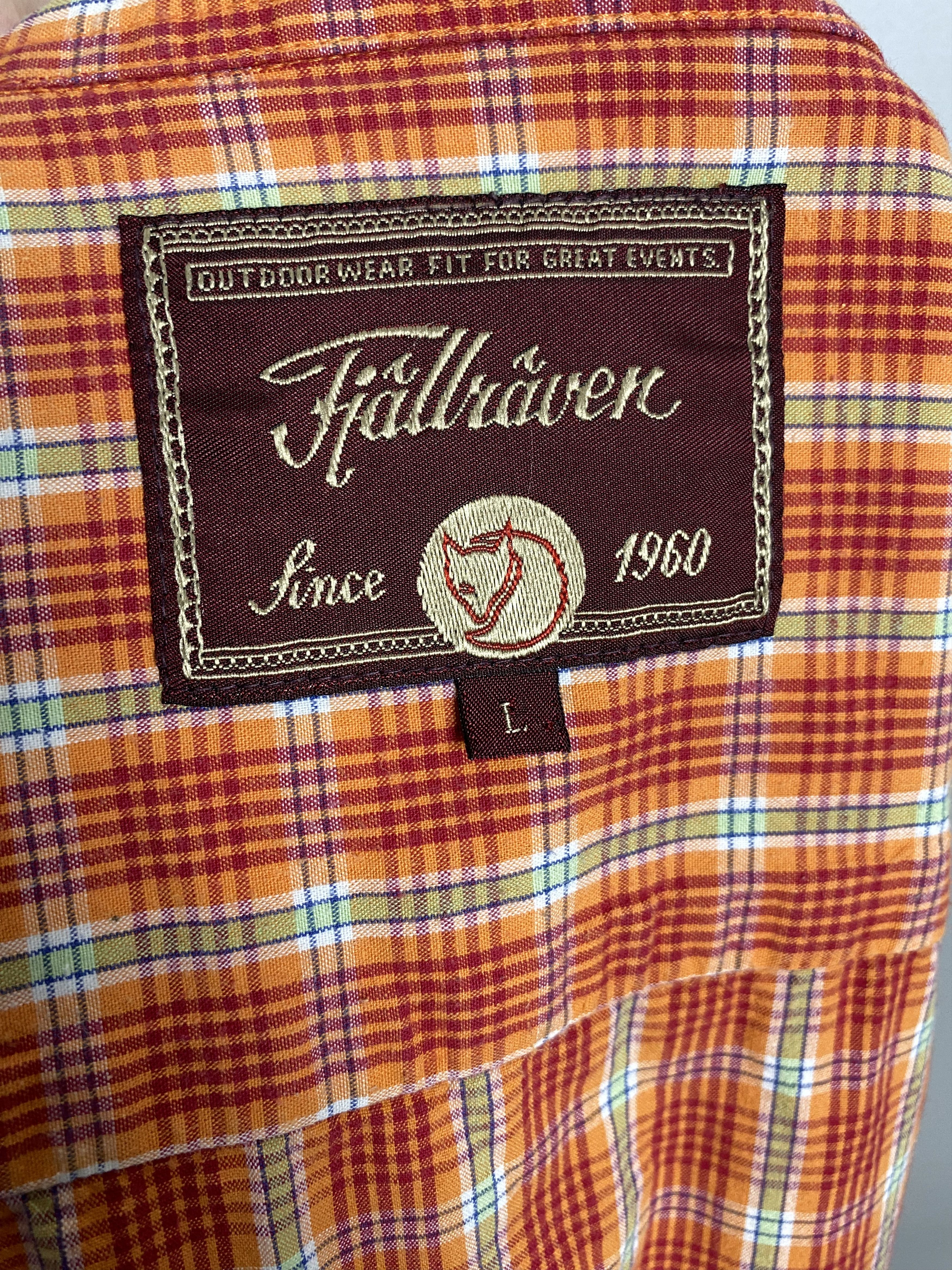 Fjallraven Vintage FjallRaven Checkered Outdoor Shirt Size US L / EU 52-54 / 3 - 7 Thumbnail